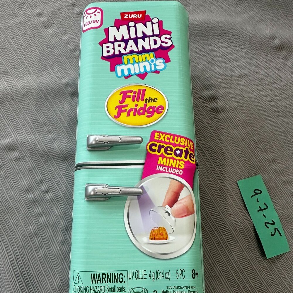 Sealed Mini Brands Fill the Fridge Playset - Ship Fast